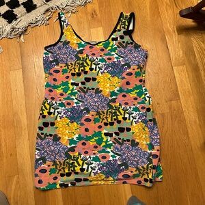 Nooworks Colorful Floral Mini Dress